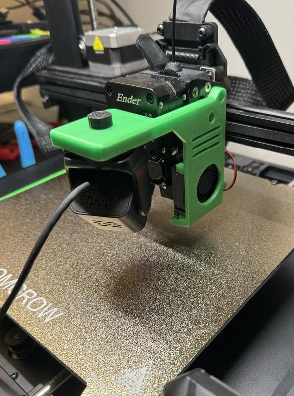 Ender-3 V3 SE Hot End Nebula Camera Mount