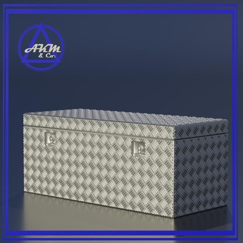 1/24 Checker Plate Tool Box