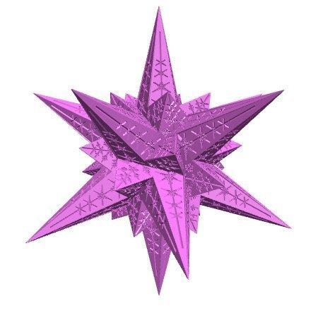 A Stellated Icosahedral Snowflake