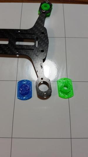 Brushless motor mount for Smartshapes Micro carbon - H