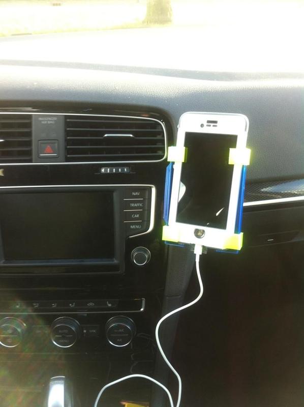 Iphone 6 holder VW Golf 7 