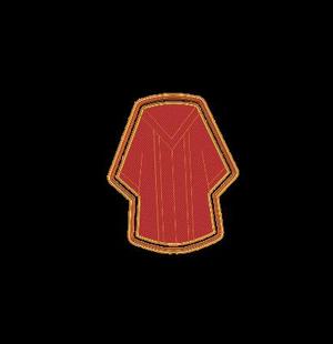 Graduation gown stamp& cutter