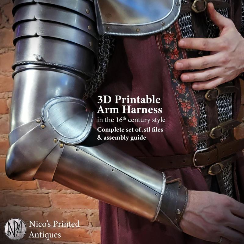 16th Century Plate Vambrances (Arm Harness)