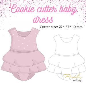 Baby shower cookie cutters I Dress cookie cutter I Girl cookie cutter | Baby cookie cutter I Cookie cutters