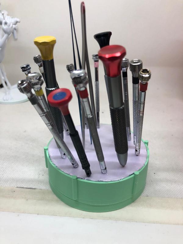 Rotary screwdriver watchmaker