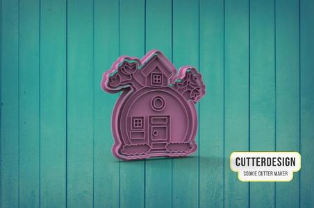 Masha and The Bear House Cookie Cutter M1