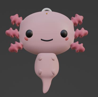 Key ring ajolote
