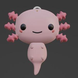 Key ring ajolote