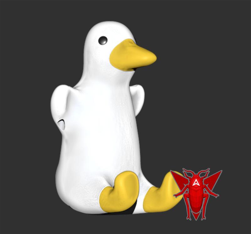 DUCKY / LITTLE HANGING DUCKLING / CAR PENDANT