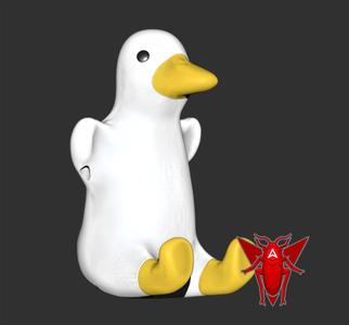 DUCKY / LITTLE HANGING DUCKLING / CAR PENDANT