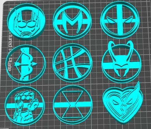Avengers Coockies Cutter mix 1