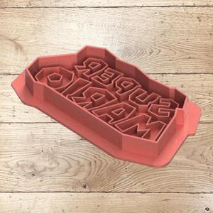 SUPER MARIO ( MARIO BROS ) COOKIE CUTTER LOGO