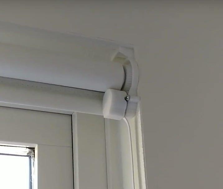 Motor on a roller blind