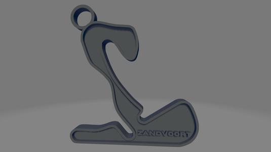 Zandvoort Keychain