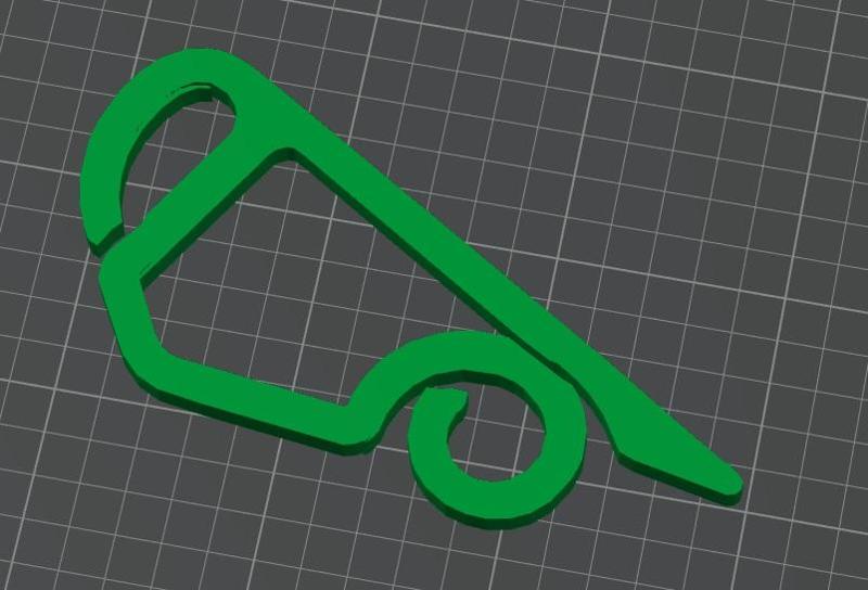 Christmas/Holiday lights gutter hanging clip