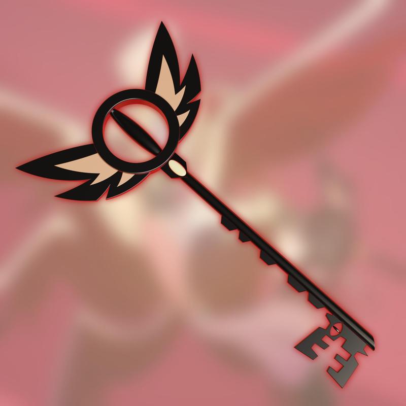 KEY KeeKee LUCIFER keyblade  COSPLAY
