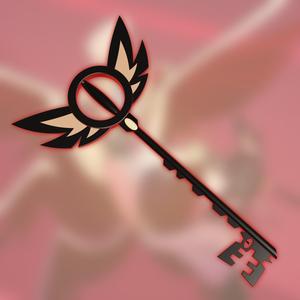 KEY KeeKee LUCIFER keyblade  COSPLAY