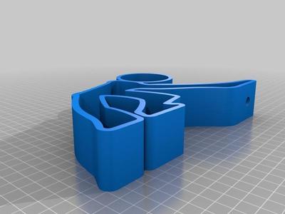 Climb man hanger dress holder