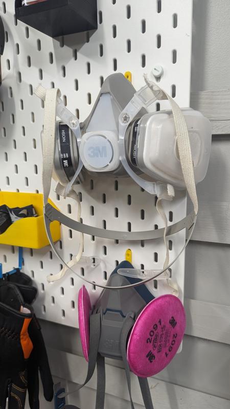 Ikea Skadis Respirator Hook