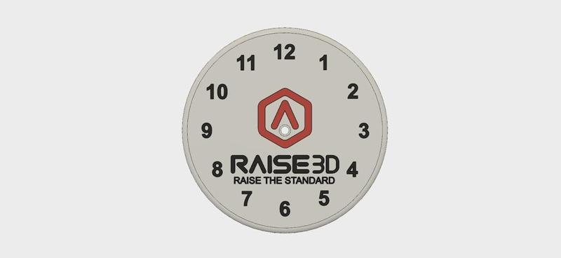 RAISE3D CLOCK