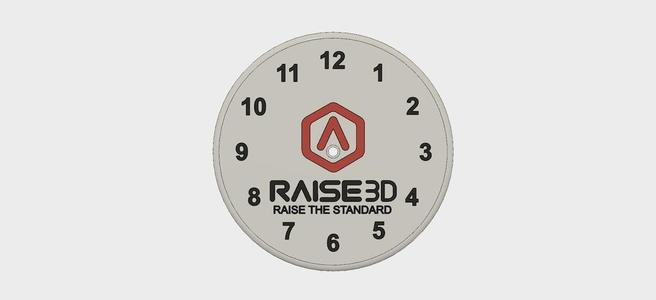 RAISE3D CLOCK
