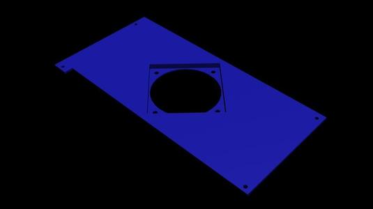 3dfx Voodoo2 1000 fan shroud