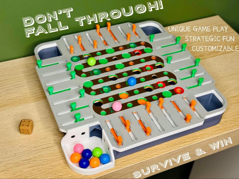 Don't Fall Through! - Strategic Board Game