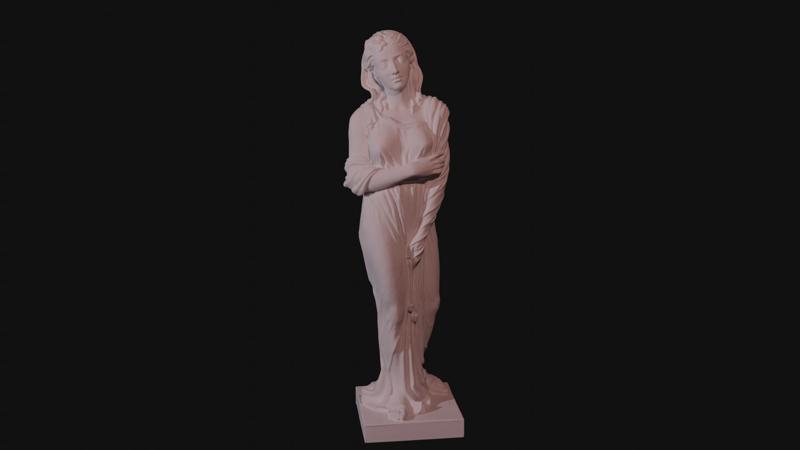 Antique Statue of grecian lady
