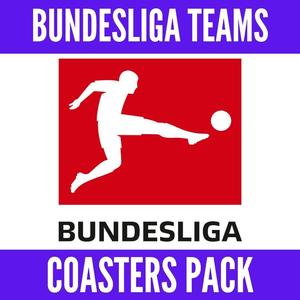 Bundesliga teams - Coasters pack