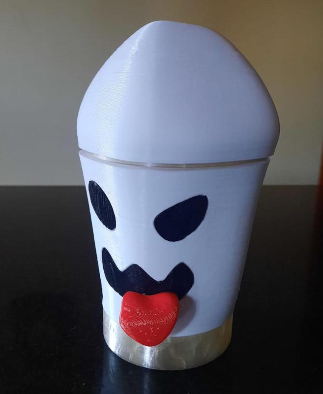 Halloween Ghost Glass