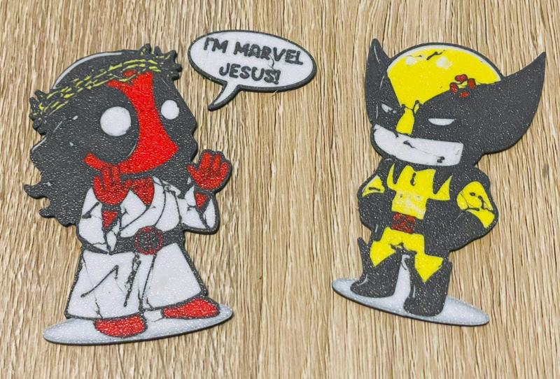 Deadpool Marvel Jesus and wolverine