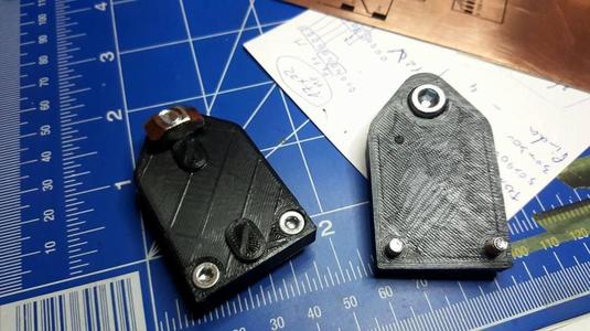 Power supply 30x30 aluminium profile mount