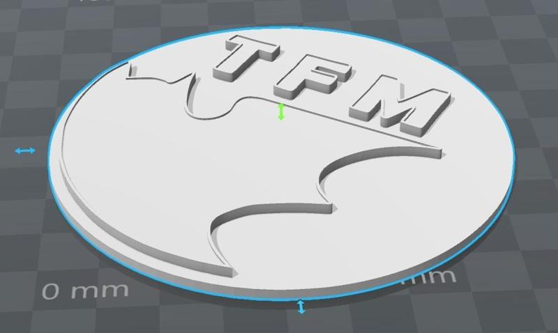 Taofledermaus medalion