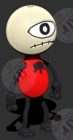 Mieruko-chan Keychain