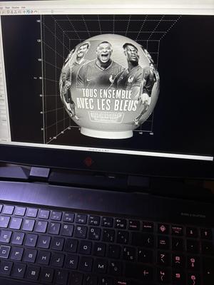 Euro 2024 French team litho ball