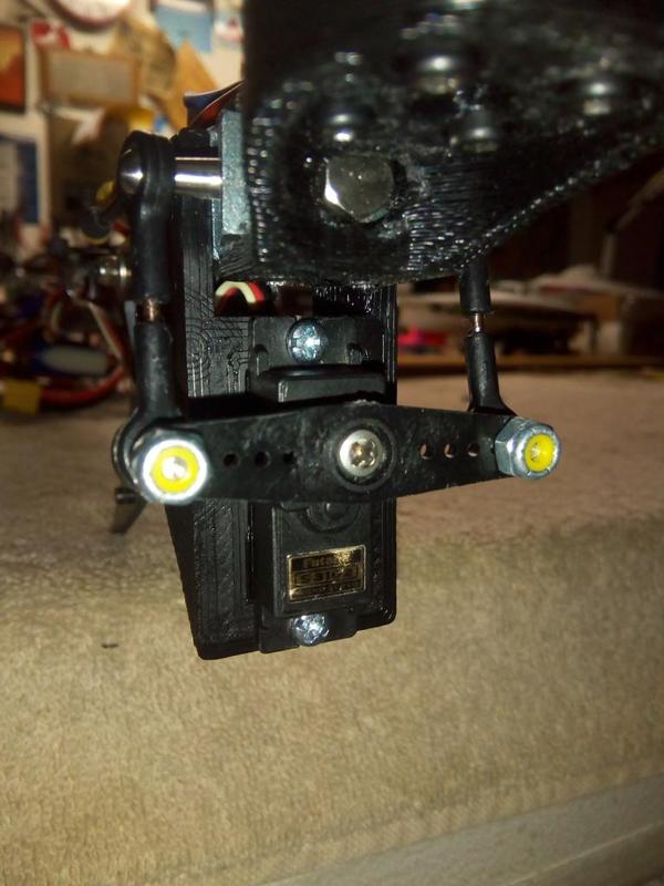 Hobbyking X900 Micro Servo Mount 