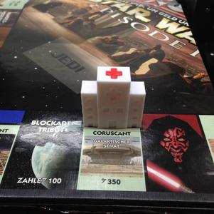 Monopoly House and Hotel replacement with Ambulance and Hospital