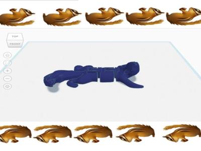 articulated squrriel/chipmunk