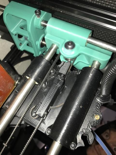 Taz 6 to Taz Pro S Updated X Carriage - adjustable tension