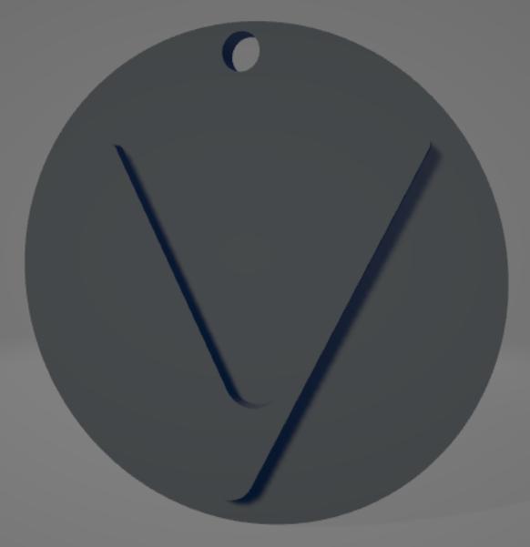 VeChain keychain - Llavero de VeChain
