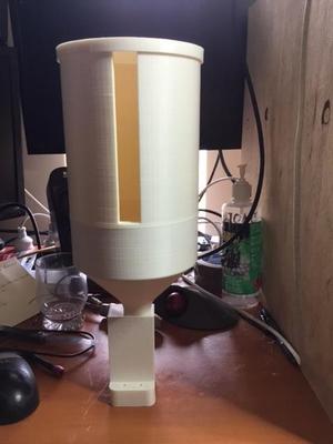 Filastruder Hopper with Window