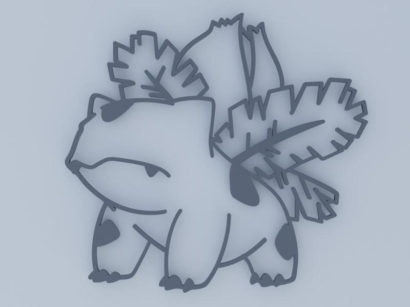Ivysaur Wall Art