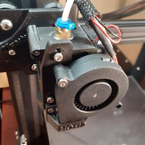 Ender 3 PRO - E3D Hot-end Mount B2v3