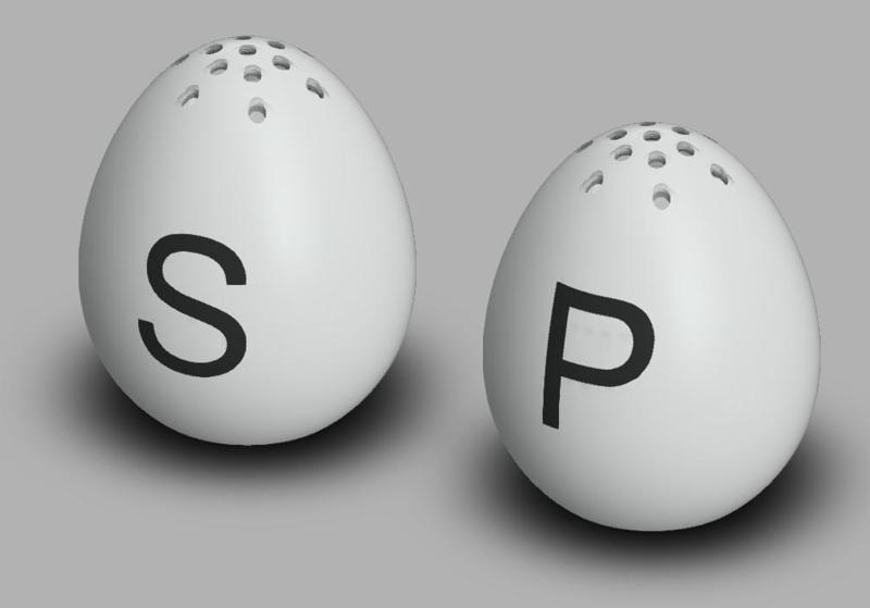 easter Salt and Pepper Shaker Set