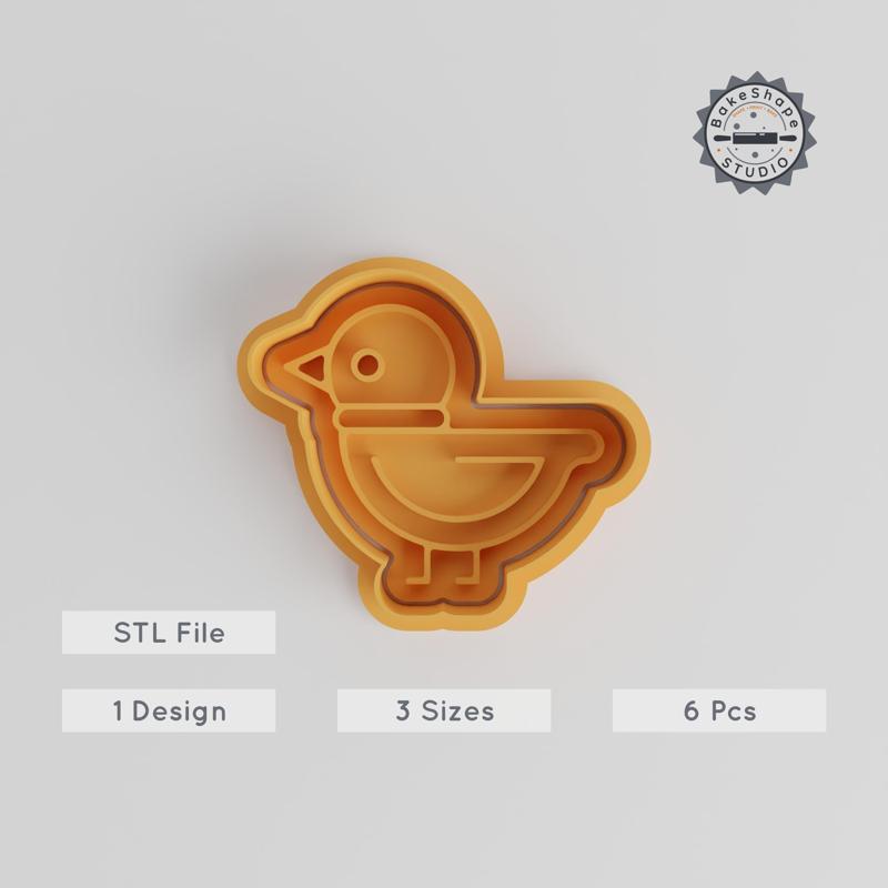 Flying Dove Cookie Cutter & Stamp Set, Bird of Peace Shapes for Cookies & Fondant, 6-Piece, S/M/L Sizes PRODUCT_4863