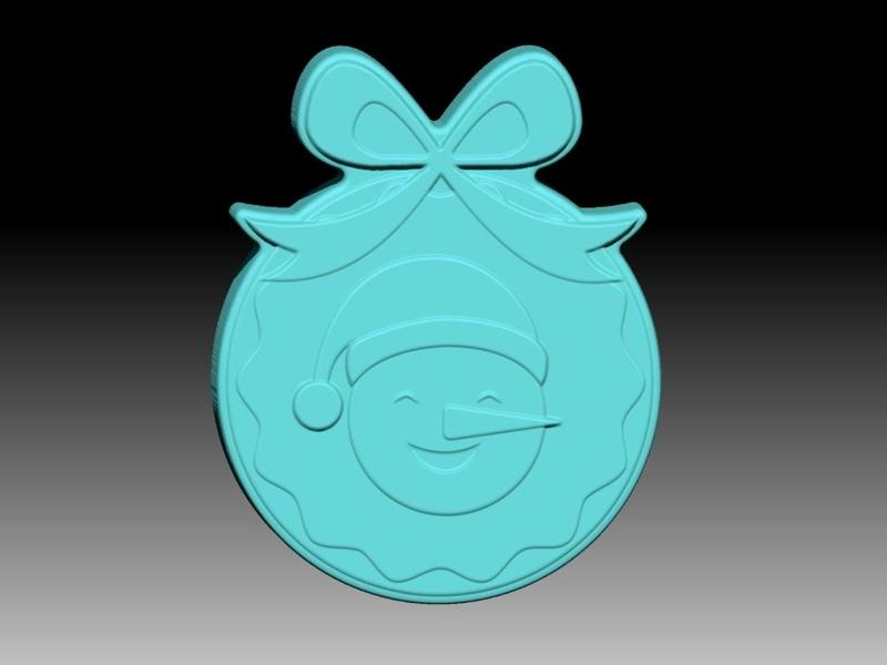 SNOWMAN ORNAMENT  SOLID SHAMPOO AND MOLD FOR SOAP PUMP