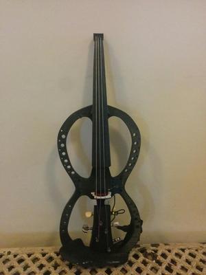Equilibrium Mk1 3-D Printable Electric Violin for Large-Scale Printer