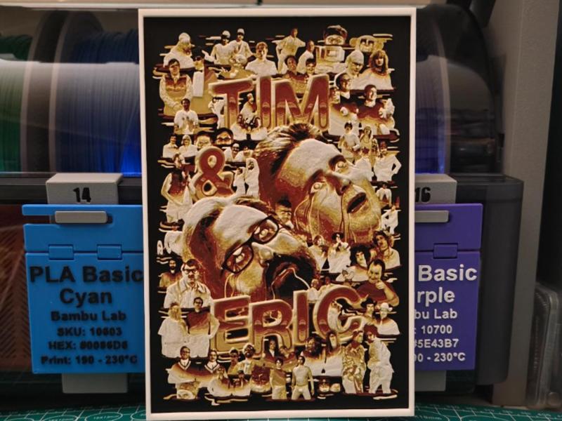 Tim and Eric Awesome Show, Great Job! - Hueforge