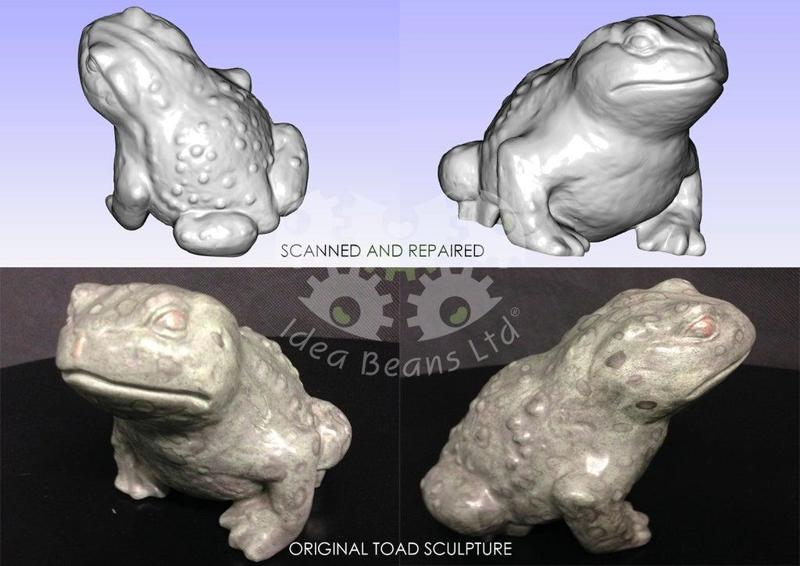 3D Scanned Toad (Gama)