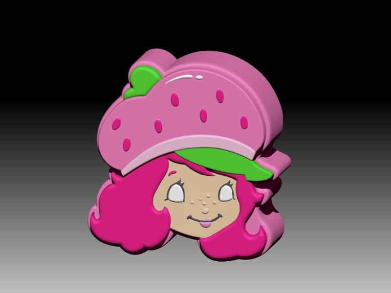 STRAWBERY  SHORTCAKE SOLID SHAMPOO AND MOLD FOR SOAP PUMP